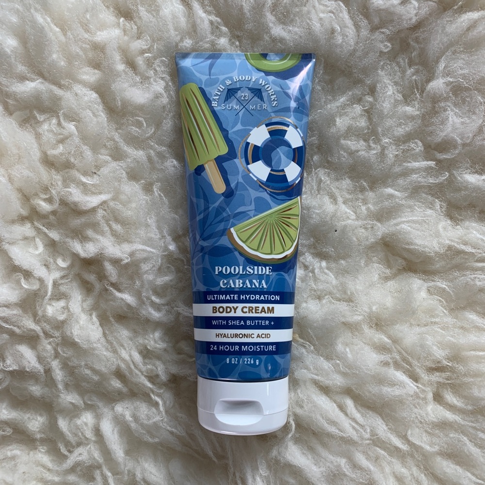 New BBW Poolside Cabana Ultimate Hydration Body Cream